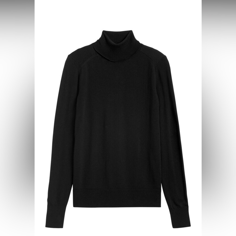 Banana Republic washable merino wool turtleneck xs petite